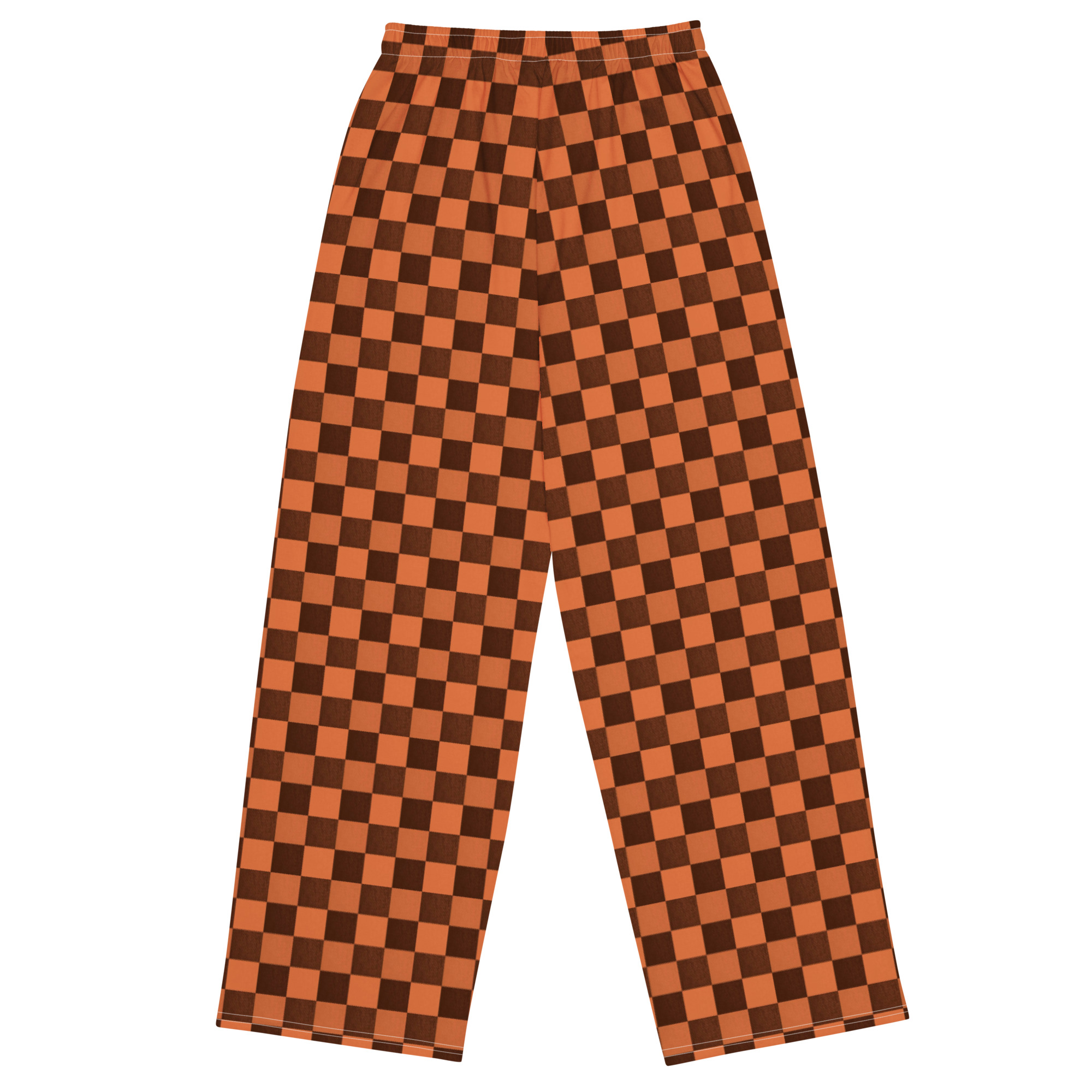 Joggers anchos estampado cuadros Relaxed Fit