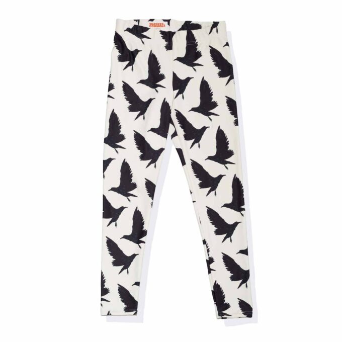 Bird print leggings #4