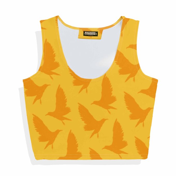 Top Crop estampado Pájaros #5