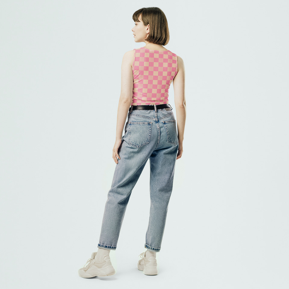 Vichy check crop top #1 - Image 2