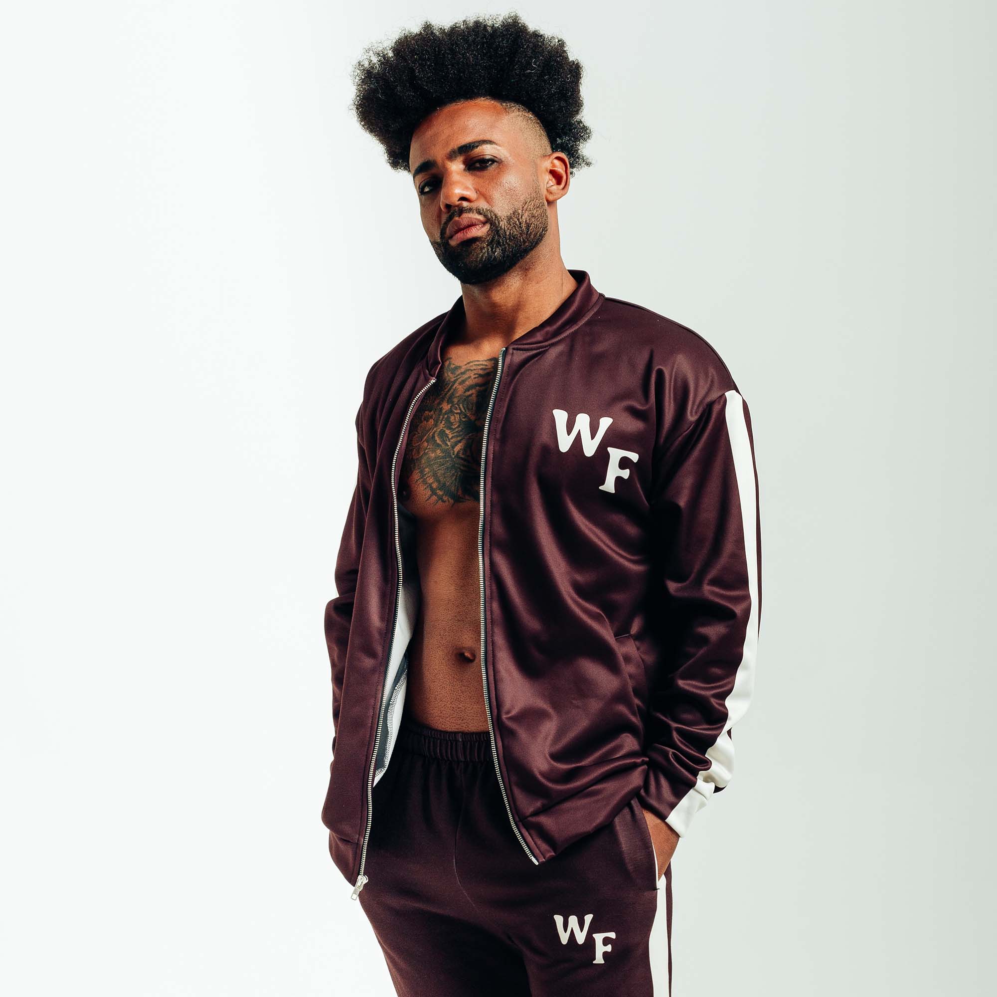 Chaqueta Varsity Bomber con logo WF #1