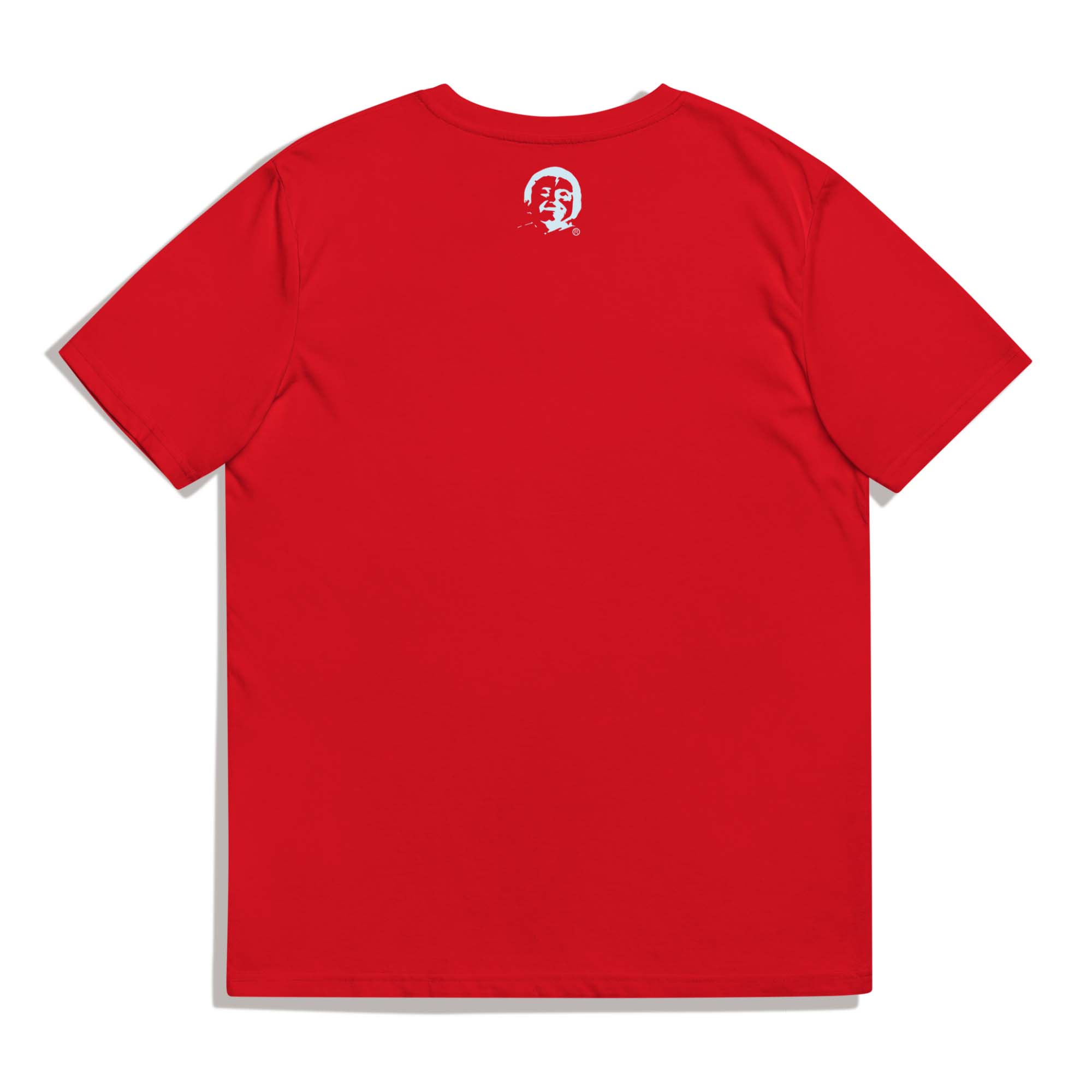 Organic cotton unisex T-shirt TRANSPARENT - Image 4
