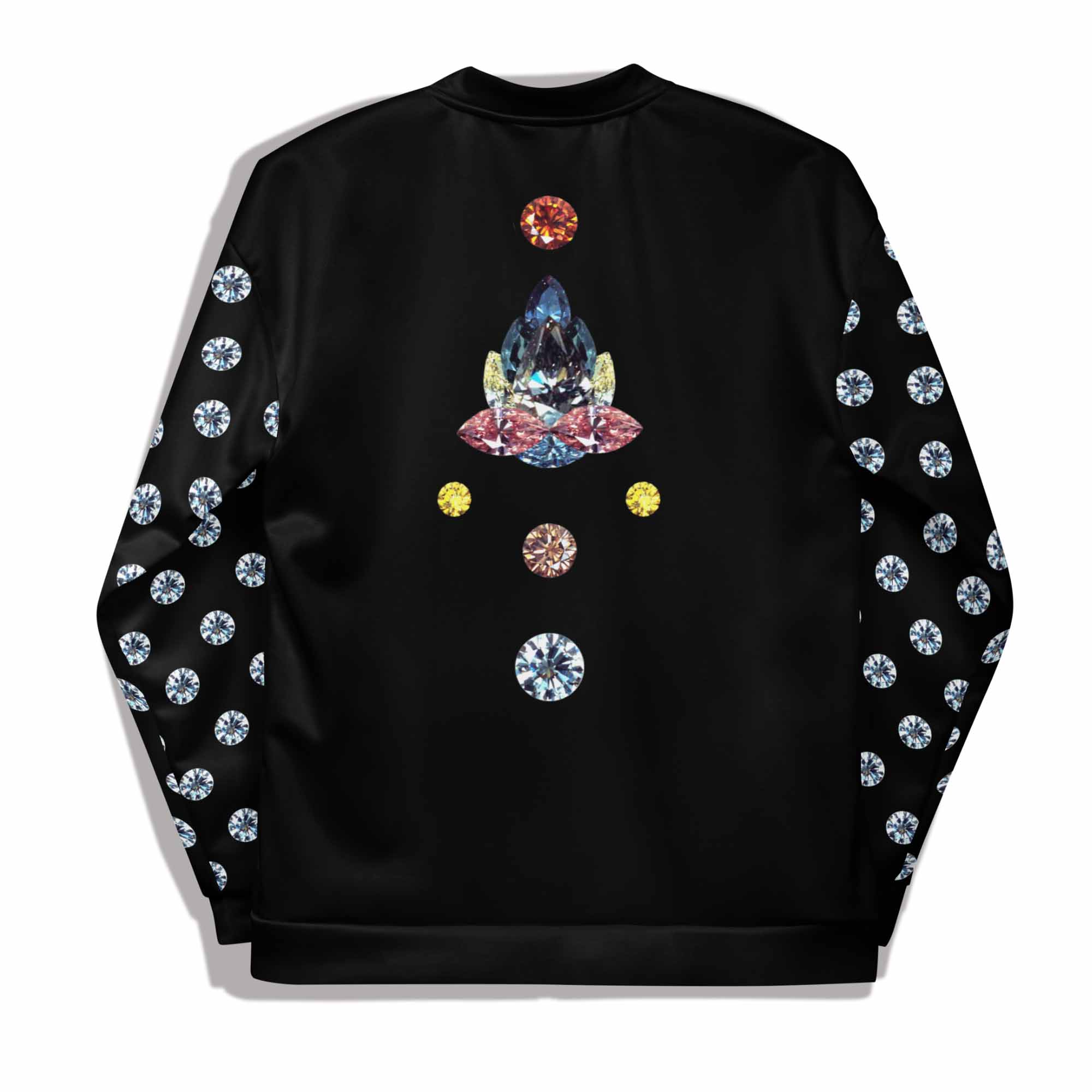 Unisex bomber jacket with GEMS Fantasy graphic motif
