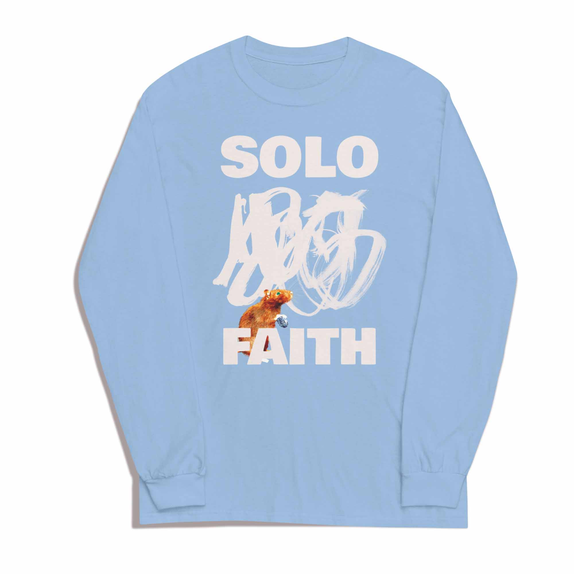 Unisex sweatshirt with SOLO FAITH graphic motif - Image 2