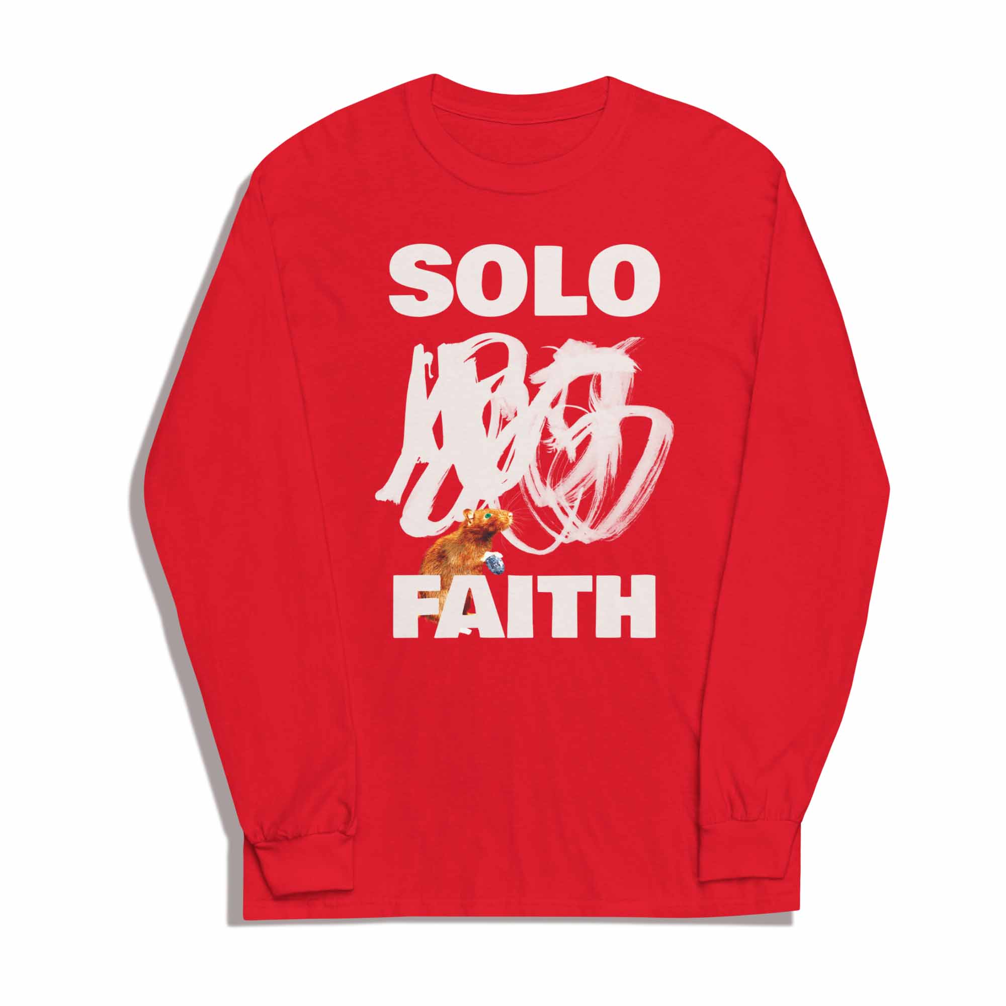 Unisex sweatshirt with SOLO FAITH graphic motif - Image 4