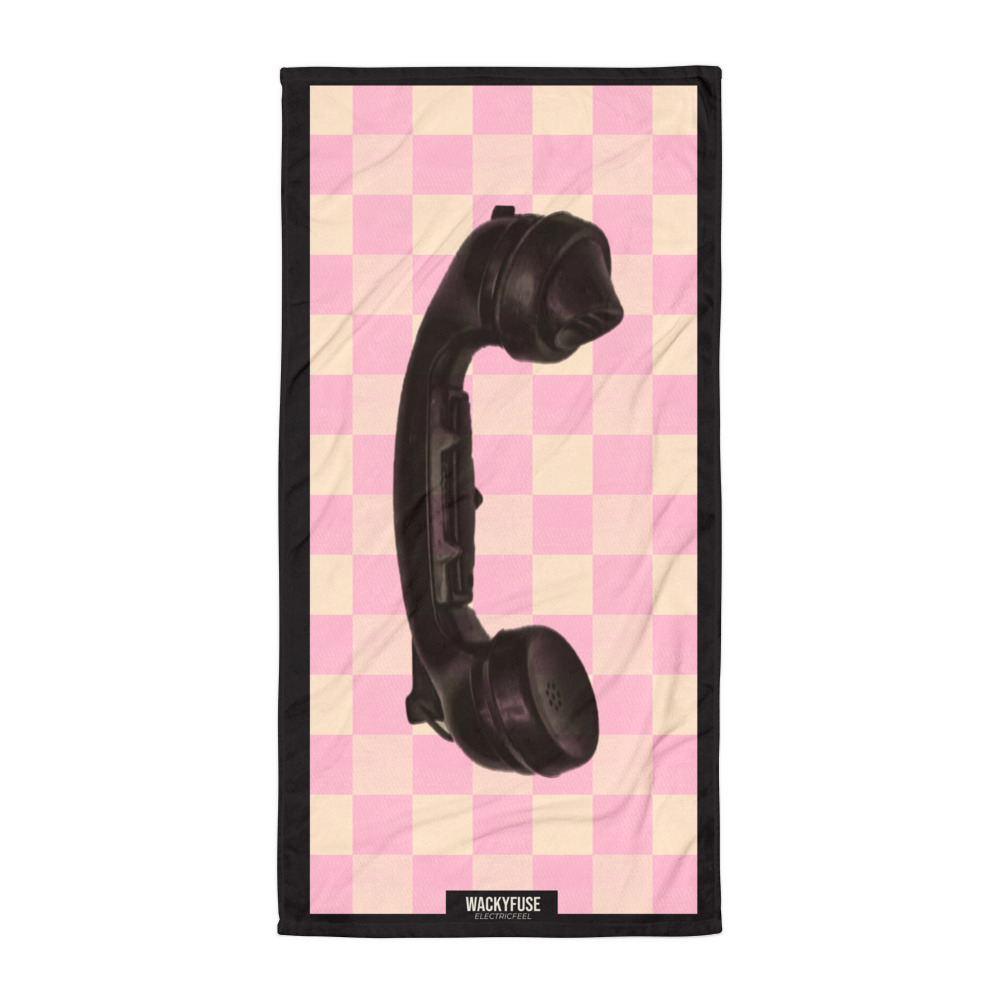Toalla con estampado gráfico POOL CALL #1