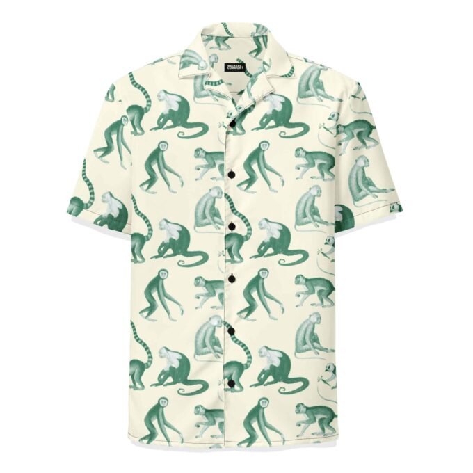 Camisa resort monos verde