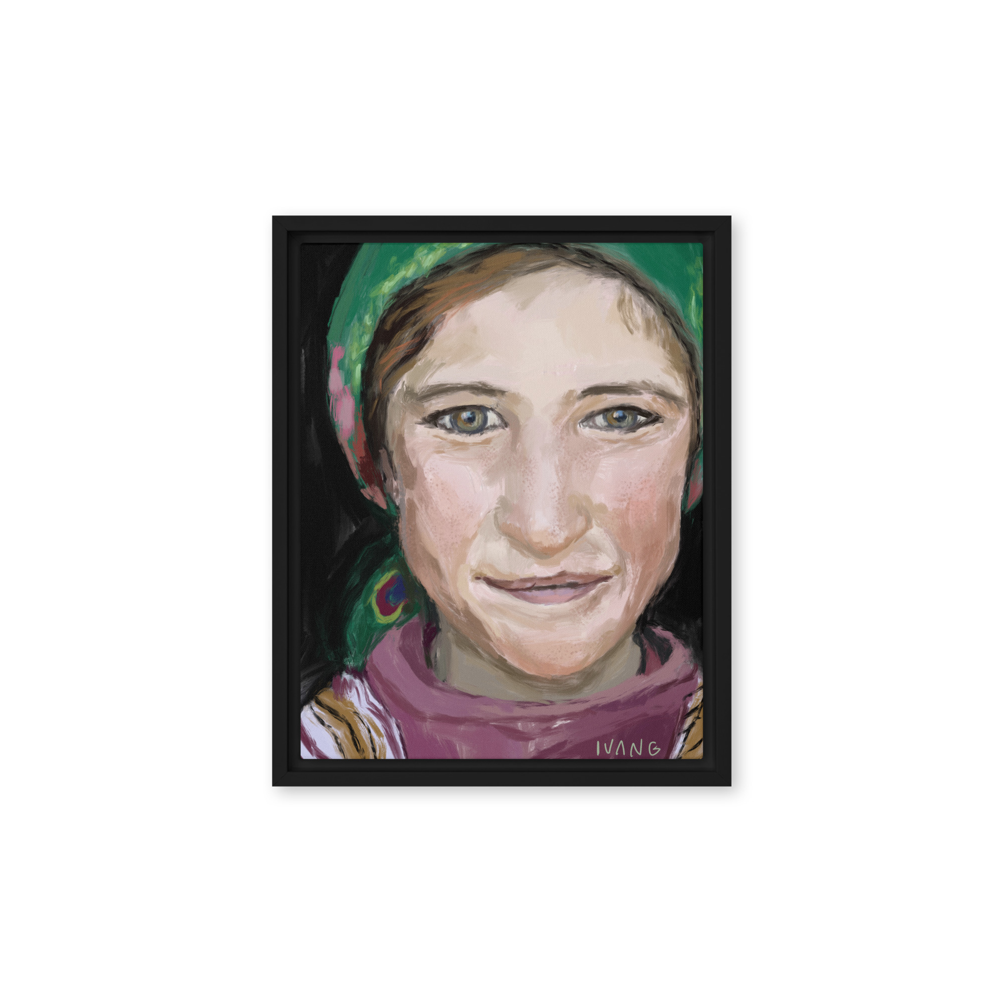 Little Ukraine Framed Canvas