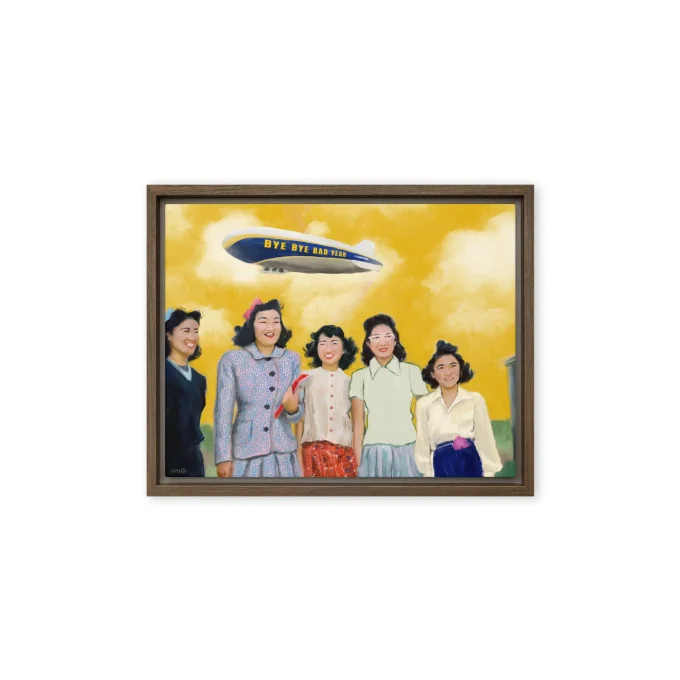 Adiós Mal Año Lienzo 28x36