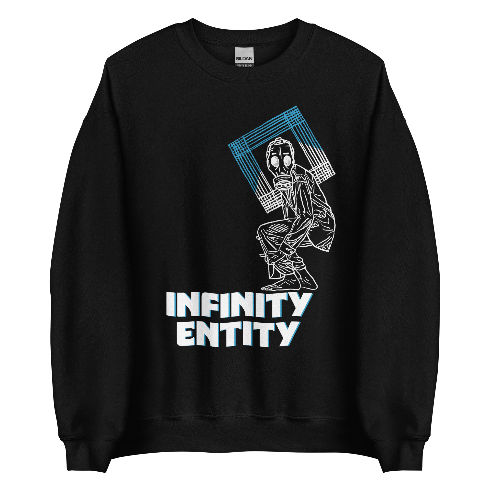Sudadera unisex Infinity Entity black